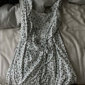 Floral garage romper